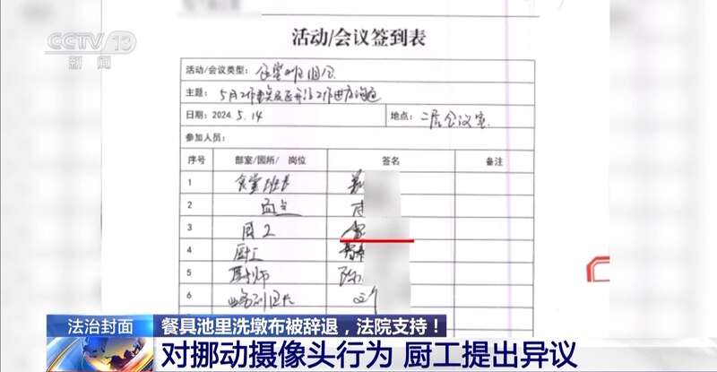 一名厨工在幼儿园洗碗池里洗墩布被辞退法院：支持！儿童安全重于一切(图12)