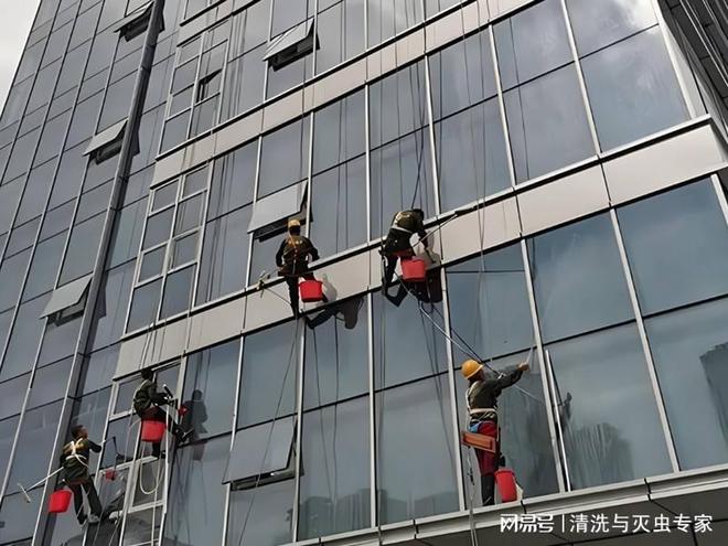 深圳医院清洗玻璃流程(图2)