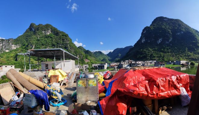 百色“锅底”村庄水患：被浸泡逾半月的家园和生计(图2)